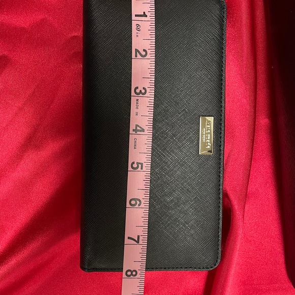 Kate Spade NWT large black purse with wallet - Picture 7 of 11